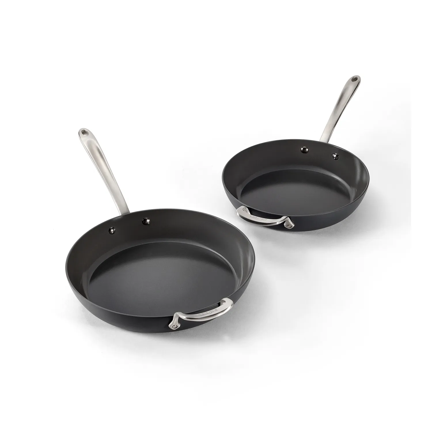 All-Clad HA1 Ceramic Nonstick Set of 2 Skillets, 10.5" & 12"