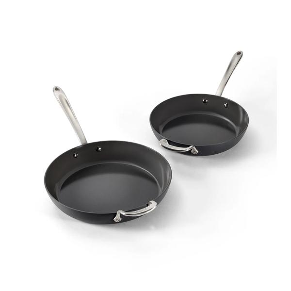 All-Clad HA1 Ceramic Nonstick Set of 2 Skillets, 10.5" & 12"