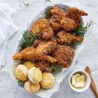 Online Skillet-Fried Chicken & Biscuits (Eastern Time)
