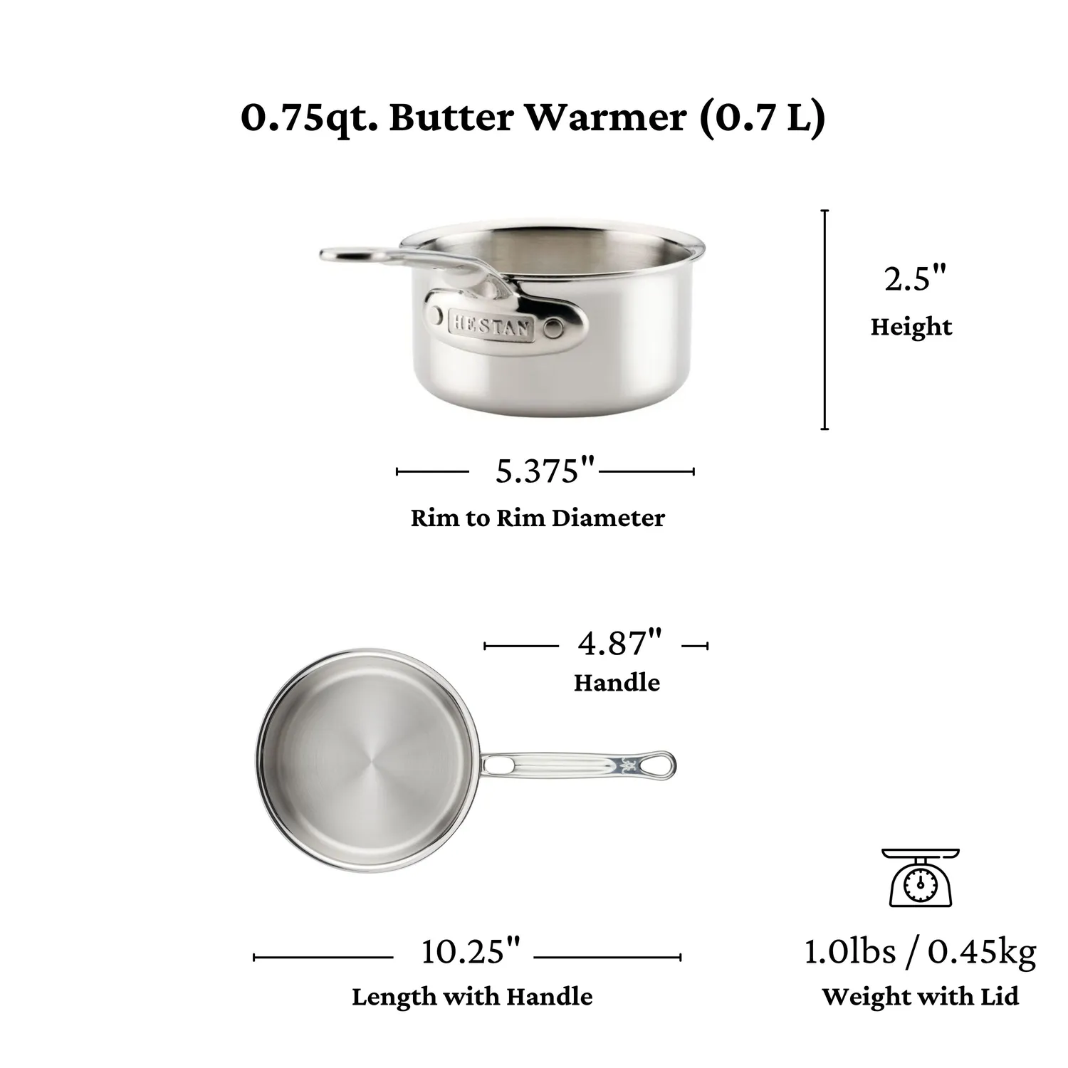 Hestan ProBond Luxe Provisions Stainless Steel 34-Piece Cookware Set