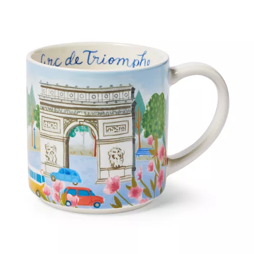 Mug con coperchio e filtro Tour Eiffel, due modelli