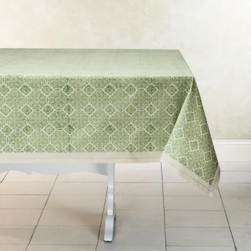 Sustainable Threads Mosaic Tablecloth