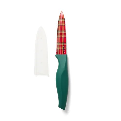Sur la table Holiday Plaid Paring Knife