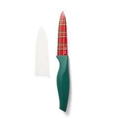 Sur la table Holiday Plaid Paring Knife