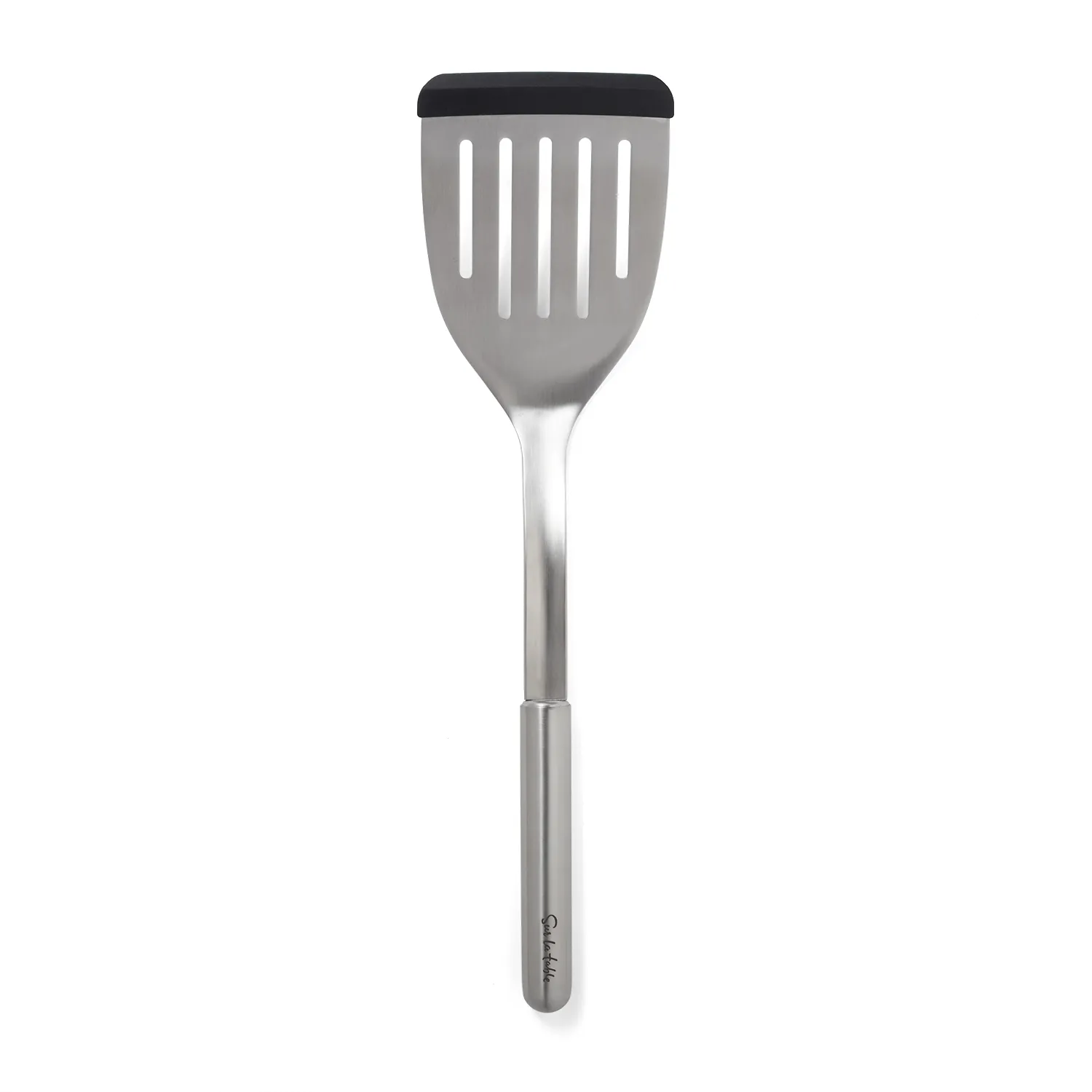 Sur La Table Stainless Steel Silicone Edge Slotted Turner