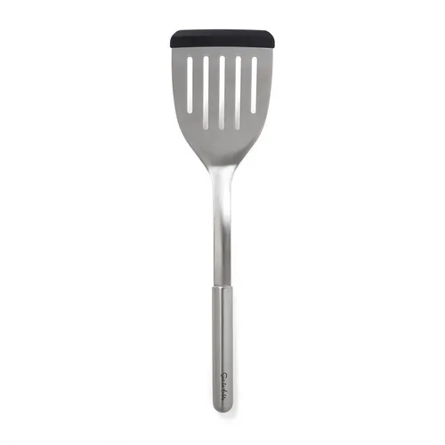 Sur La Table Stainless Steel Silicone Edge Slotted Turner