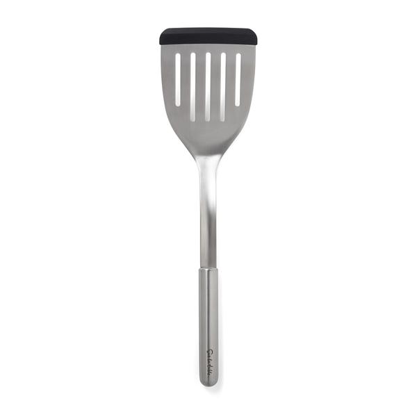 Sur La Table Stainless Steel Silicone Edge Slotted Turner
