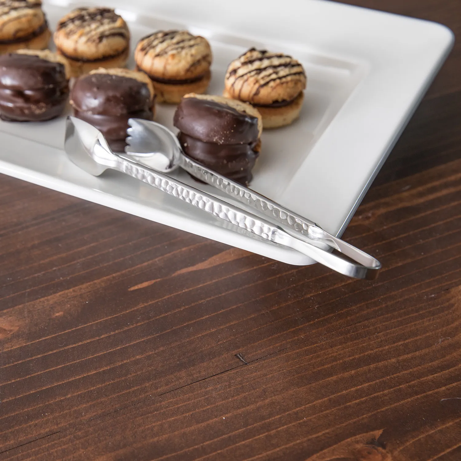 Fortessa Hammered Serving Tongs
