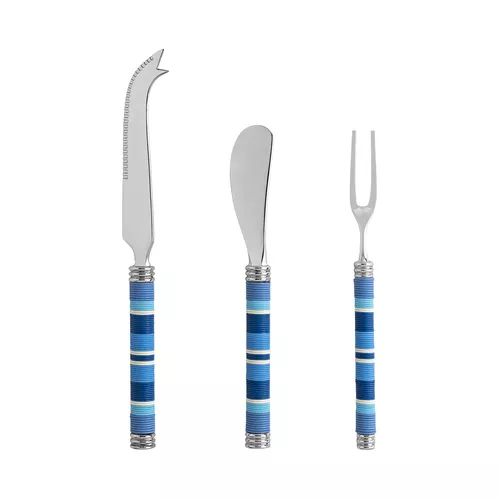 French Home Jubilee Cheese Knife, Spreader & Fork Set