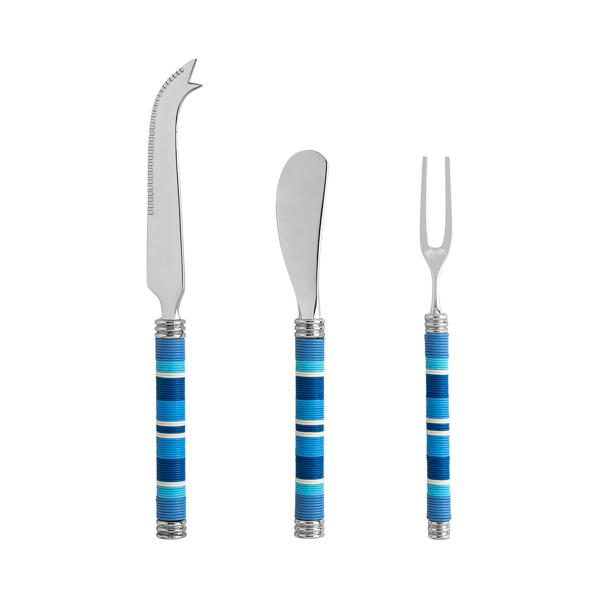 French Home Jubilee Cheese Knife, Spreader & Fork Set