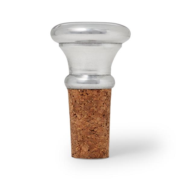Sur La Table Silver Bottle Stopper
