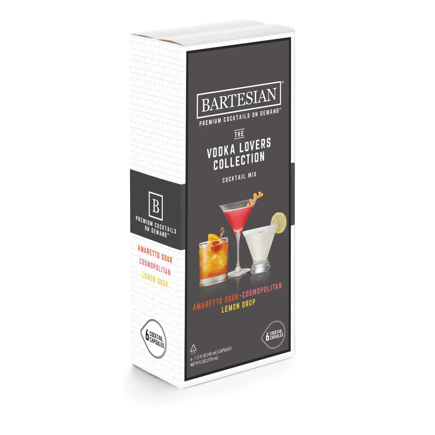 Bartesian® Cocktail Capsules, Set of 6