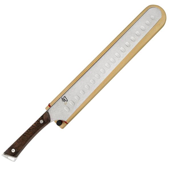 Shun Kanso Hollow-Edge Slicer, 12"