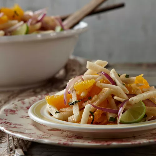 Jicama, Orange and Avocado Salad