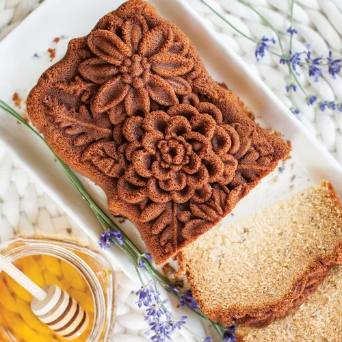 Nordic Ware Wildflower Loaf Pan