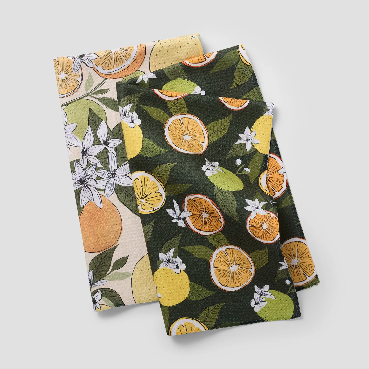 Geometry Geowave Towels, Set of 2