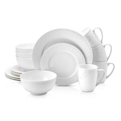 Stone Lain Alexandria Bone China 16-Piece Dinnerware Set