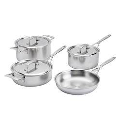 Demeyere Industry5 Stainless Steel 7-Piece Cookware Set