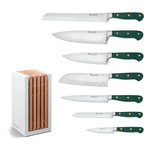 Wüsthof Classic Color 8-Piece Block Set