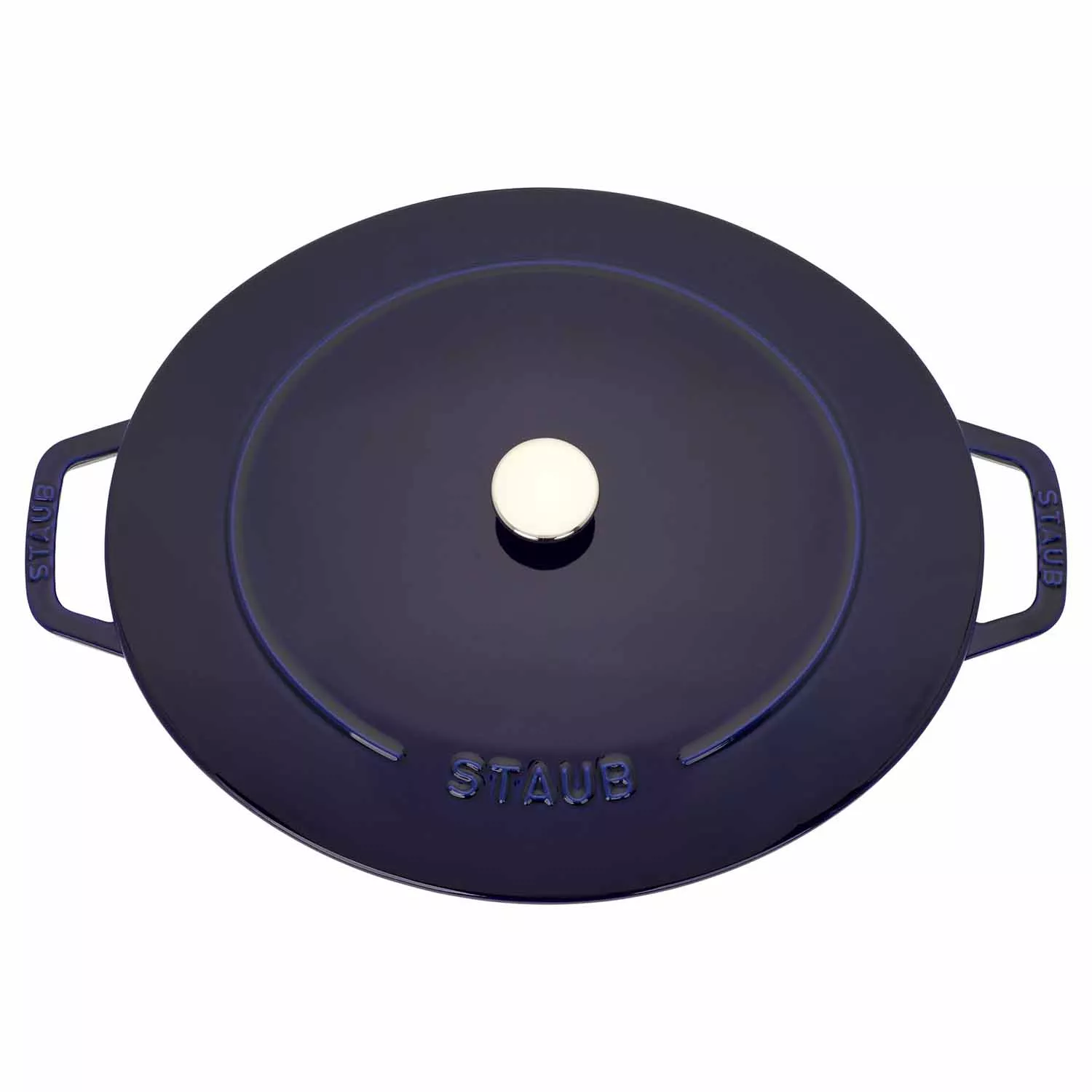 Staub Cast Iron Wide Oval Dutch Oven, 6.25 Qt. 