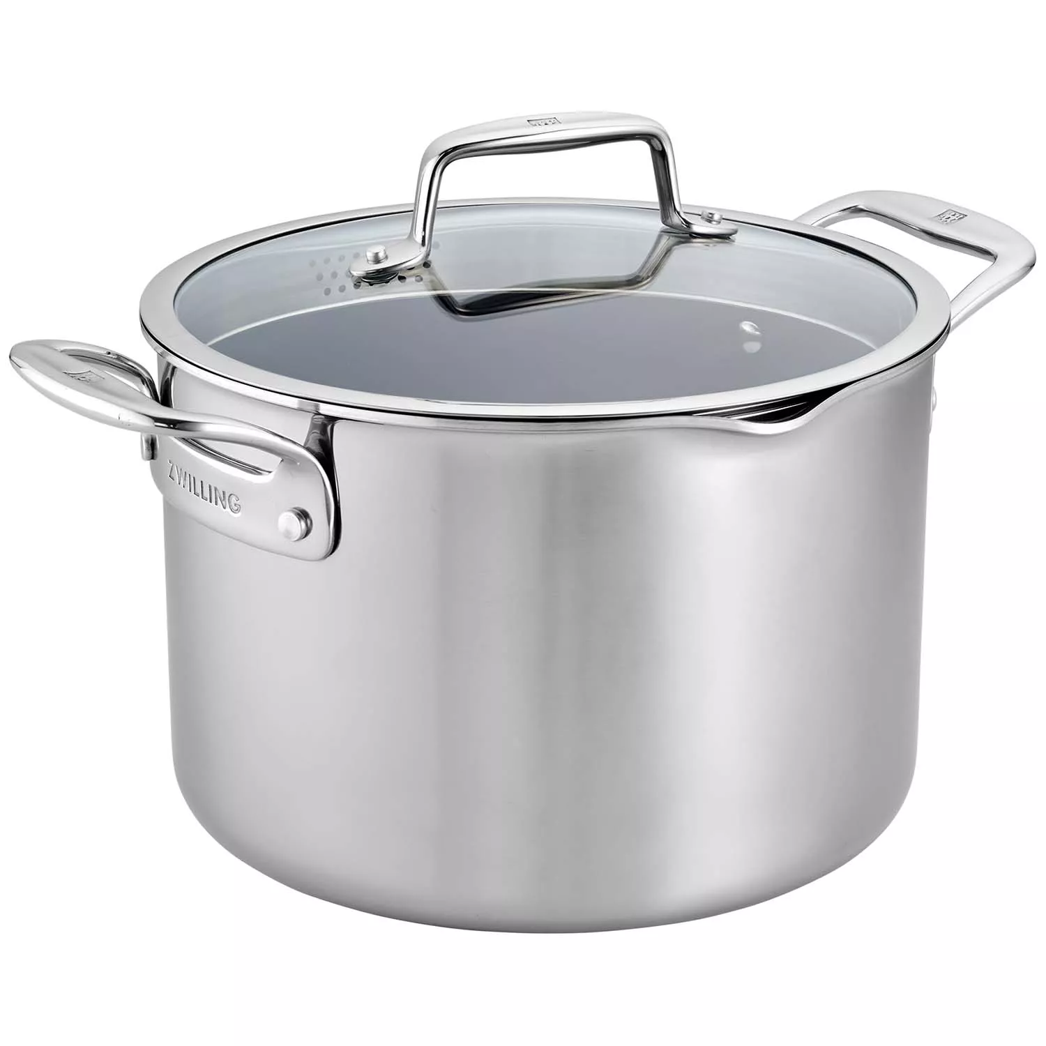 Zwilling Clad CFX Ceramic Nonstick Stockpot, 8 qt.