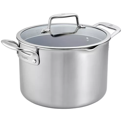 Zwilling Clad CFX Ceramic Nonstick Stockpot, 8 qt.