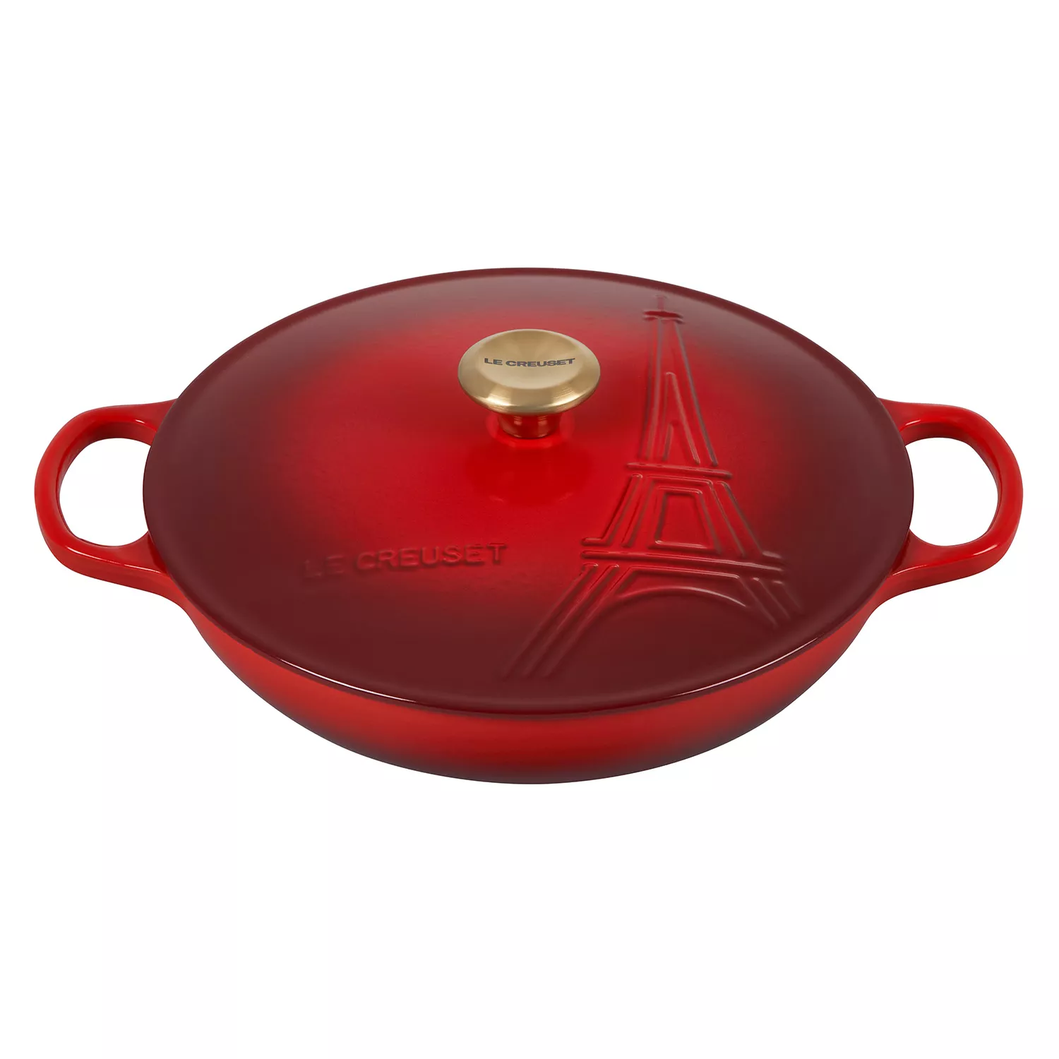 Kitchen Aid 3.5 QT Red Enameled Cast Iron Dutch Oven Pot Casserole w  Original Bo