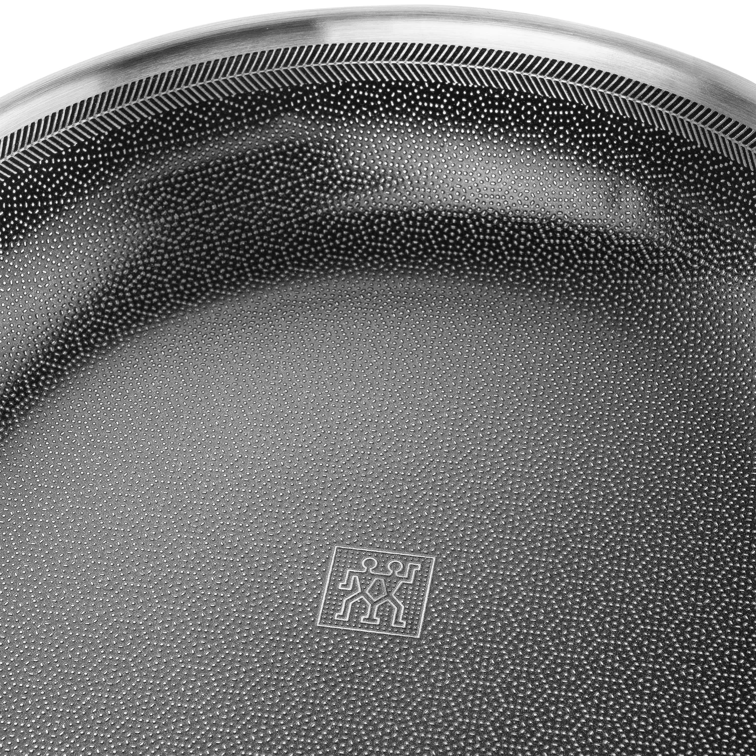 Zwilling Peak Stainless Steel Ceramic Dual Performance Nonstick Skillet with Lid