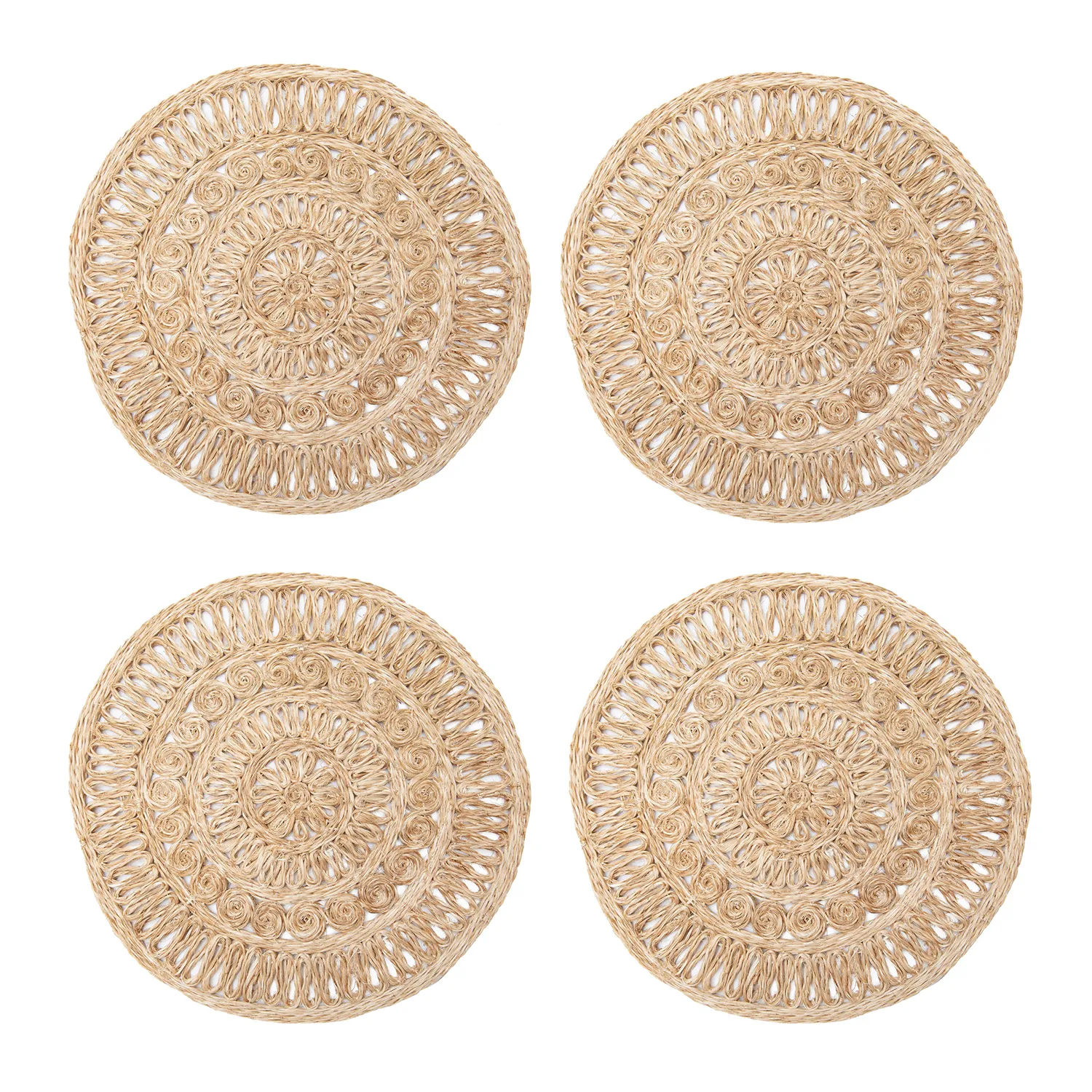 Caravan Circolo Abaca Placemats, Set of 4
