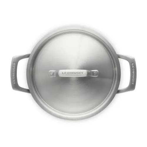 Le Creuset Essential Stainless Steel Stockpot, 4 qt.