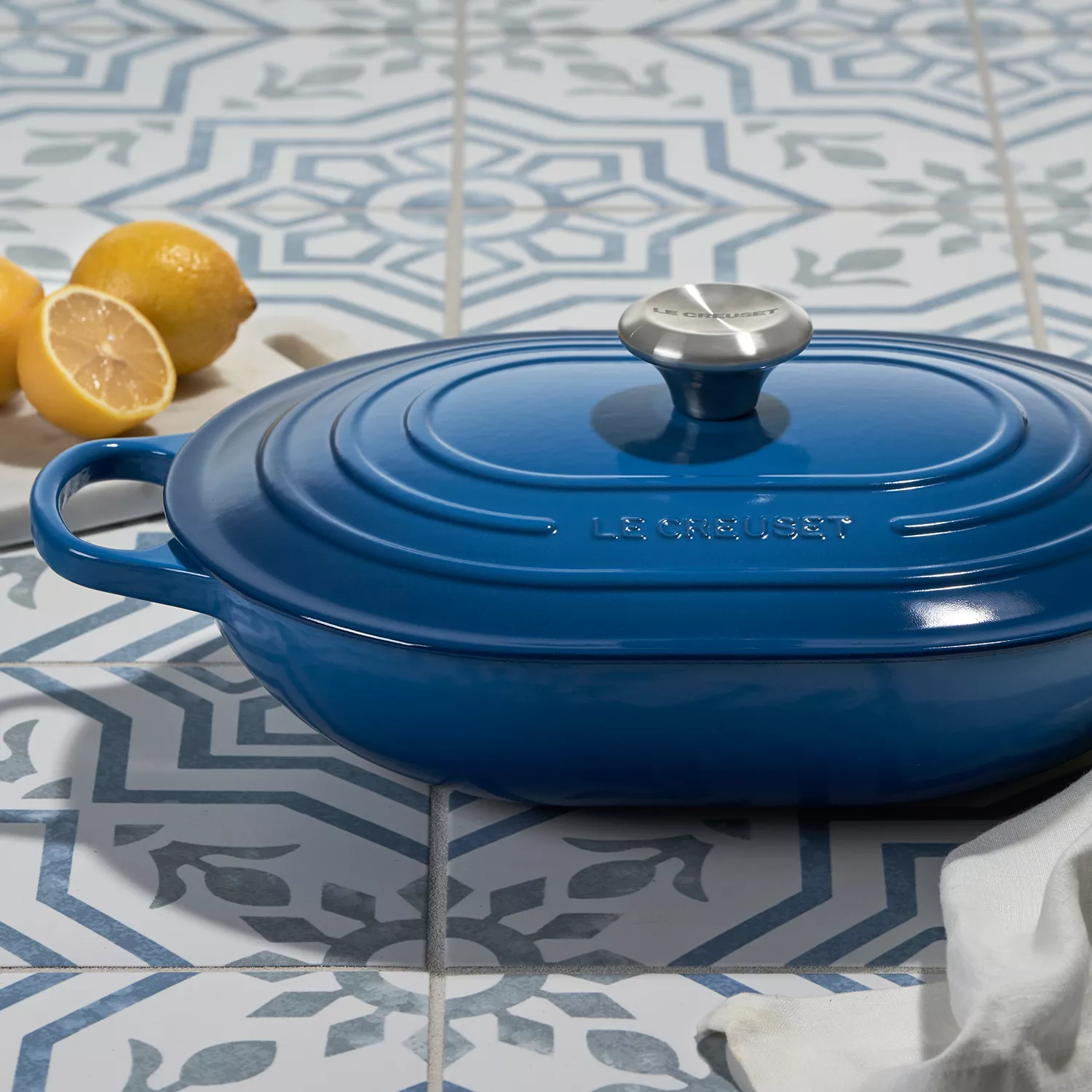 Le Creuset Signature Oval Casserole, 3.75 qt.