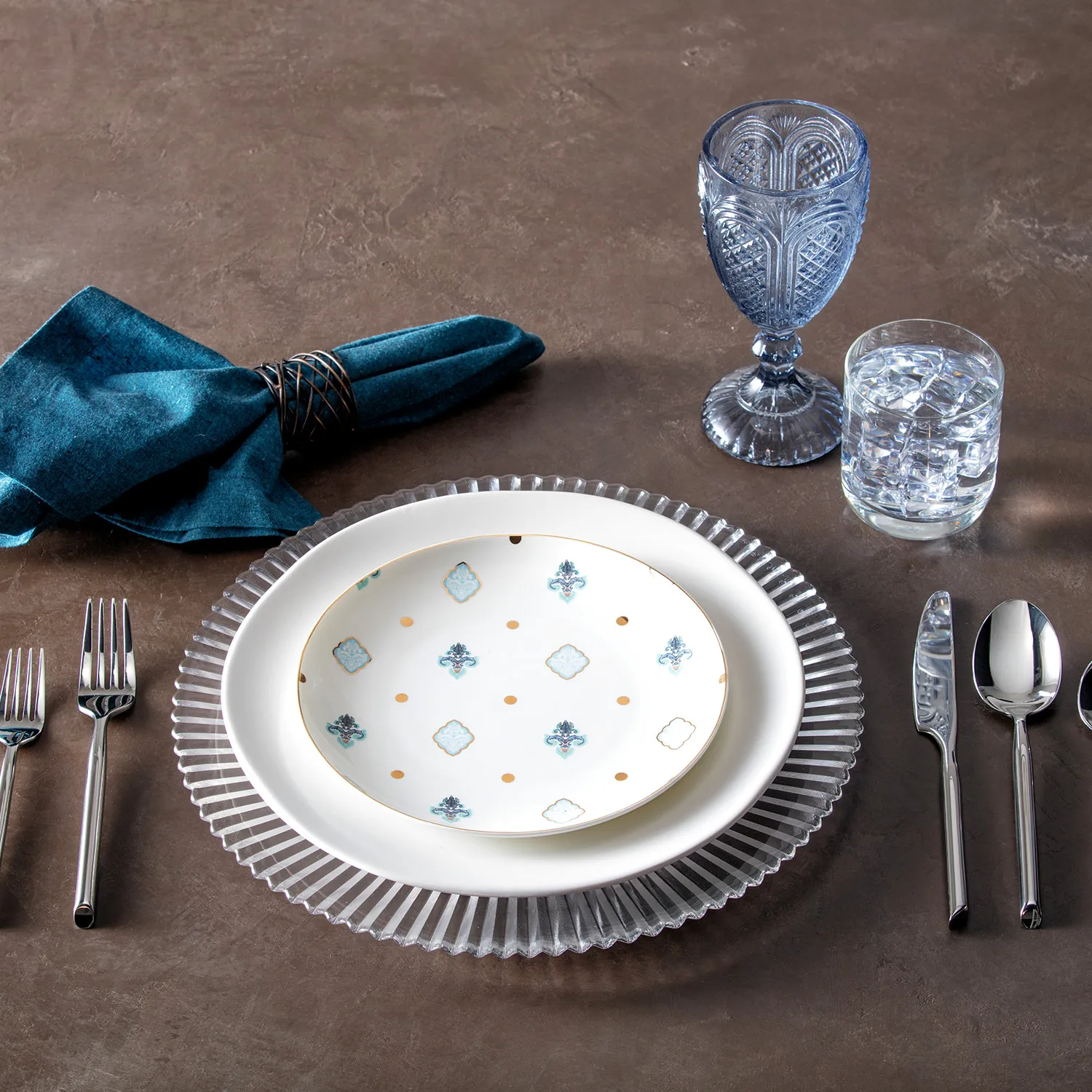 Fortessa Archie Chargers, Set of 4