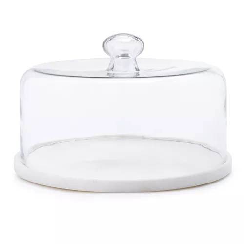 Sur La Table Marble and Glass Cloche Sur La Table Marble and Glass Cloche