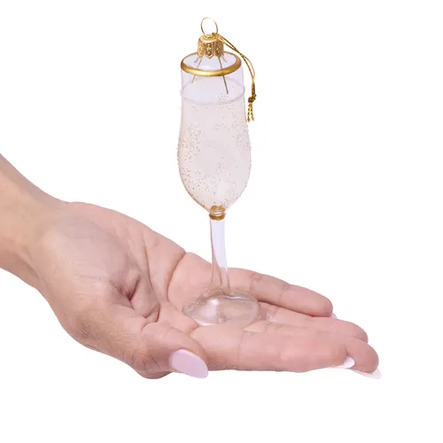Sur la table Champagne Flute Ornament