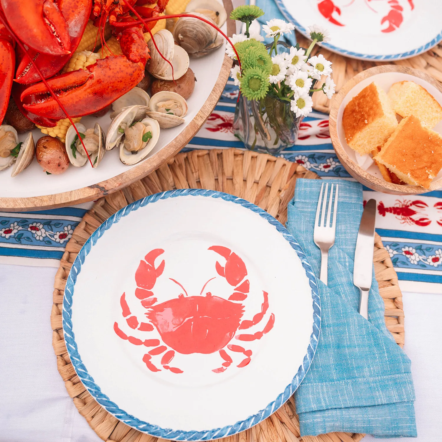 Sur La Table Chambray Napkins, Set of 6