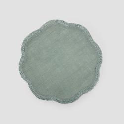 Sur La Table Scalloped Jute Placemat