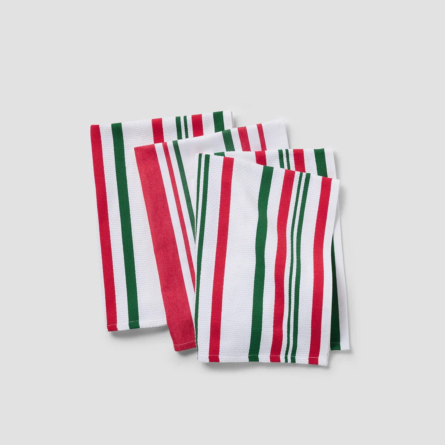 Sur La Table Multi-Striped Kitchen Towels, Set of 3