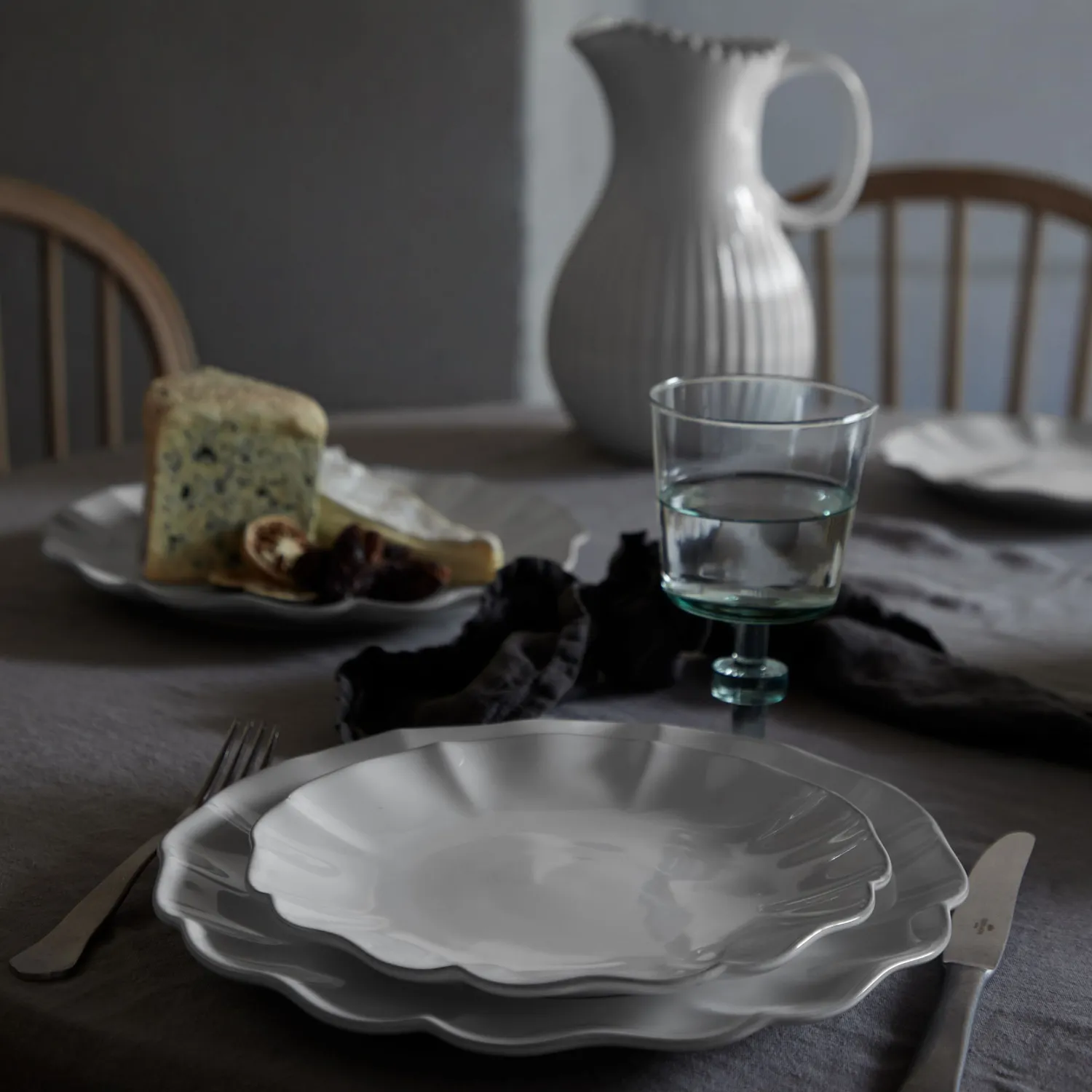 Costa Nova Rosa Salad Plates, Set of 6