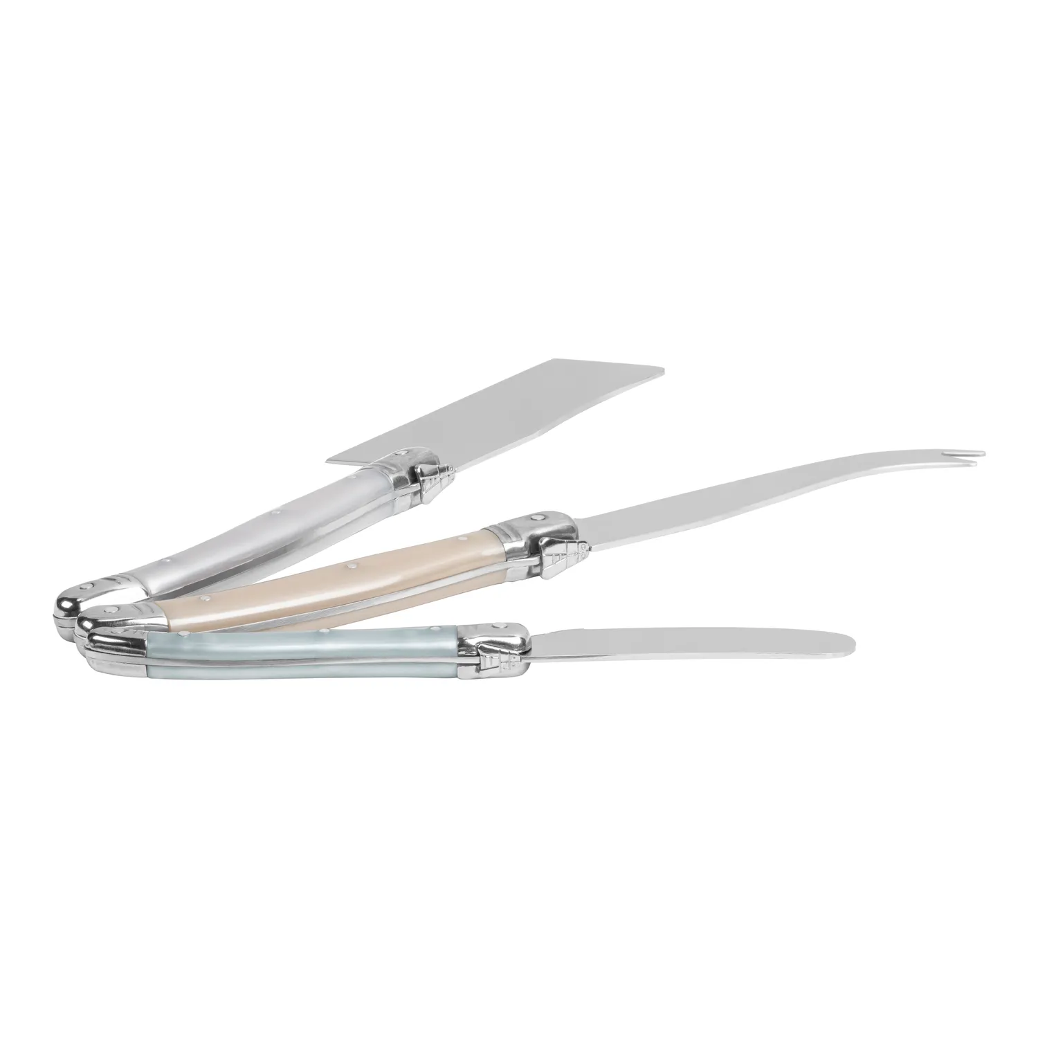 French Home 3-Piece Laguiole Cheese Knife Set