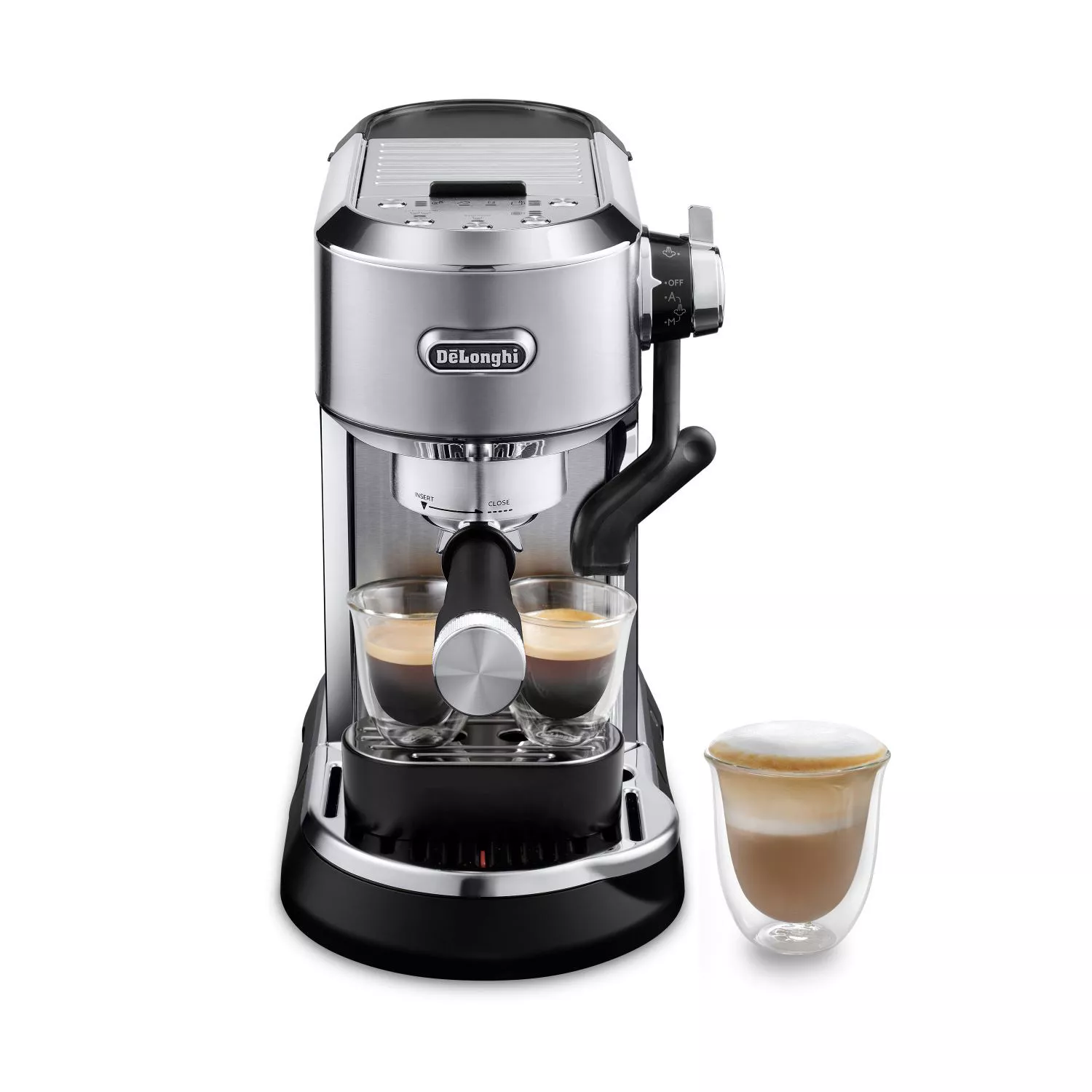 Dedica Maestro Plus Espresso Machine with Automatic Steam Wand