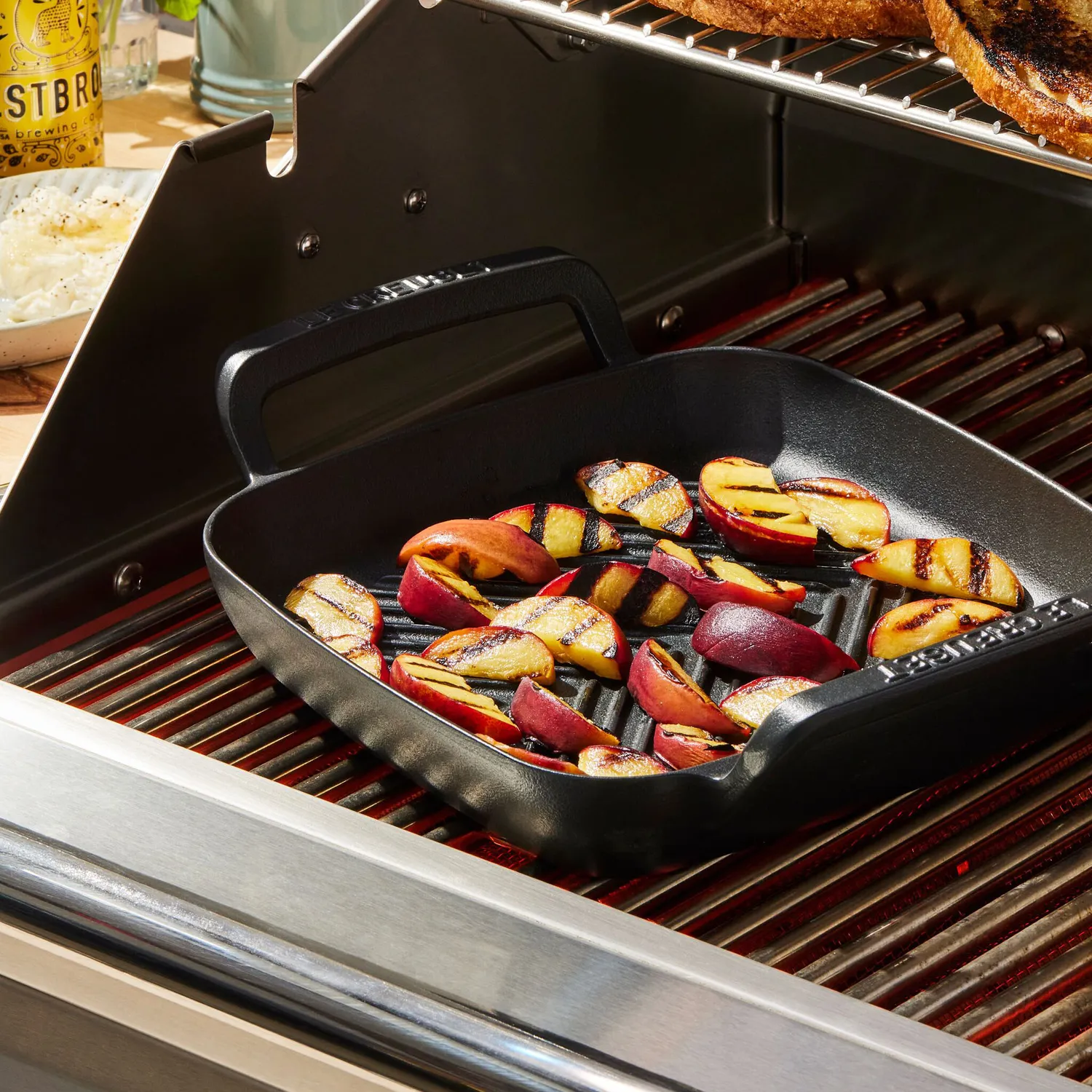 Le Creuset Alpine Outdoor Dutch Square Grill Pan, 10.25"