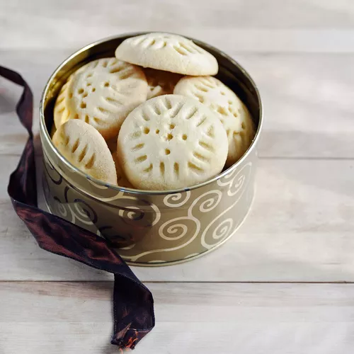 Earl Grey Shortbread Coins