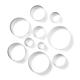 Silver Baking Cookie Cutters