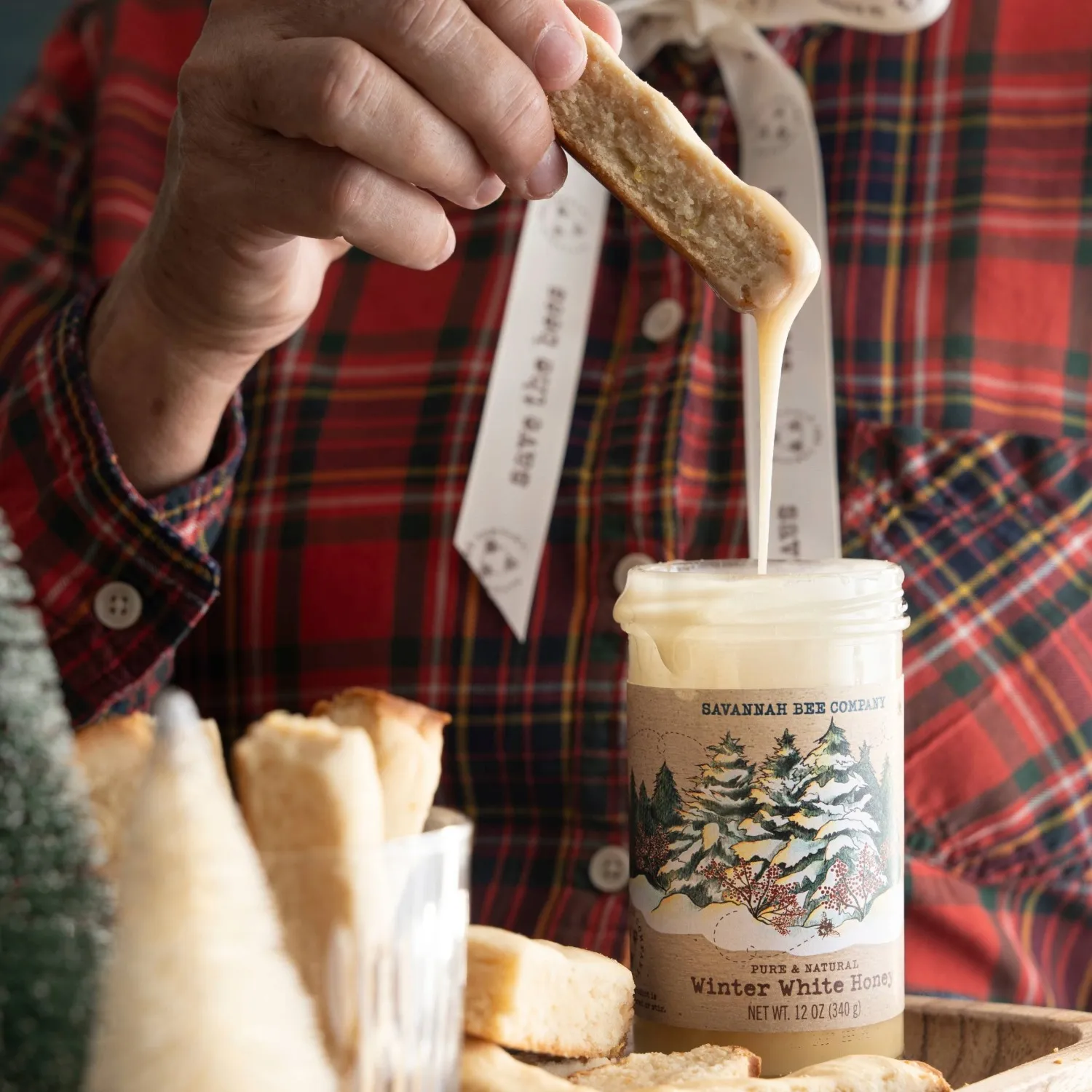 Savannah Bee Company Winter Whipped Honey