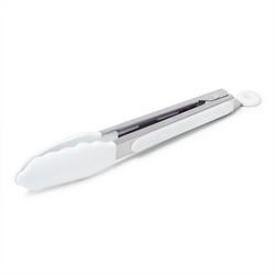 Sur La Table Silicone-Tipped Tongs, 9&#34;
