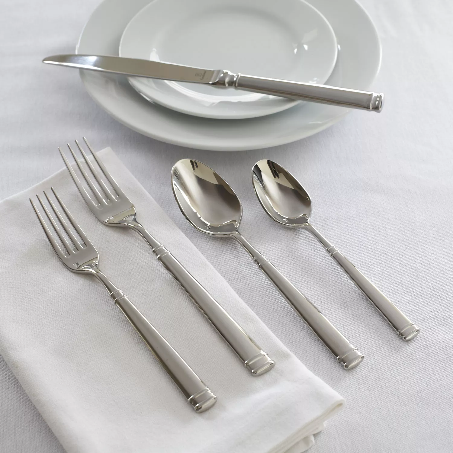 Fortessa Bistro Flatware Set, 5-Piece Set