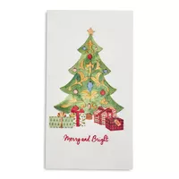 Christmas Tree Paper Guest Napkins, Set of 20