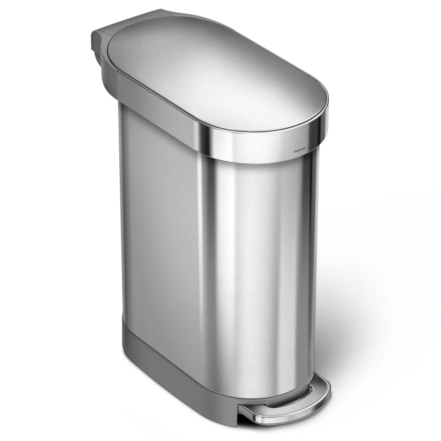 Simplehuman Slim Step Trash Can, 12 gal.