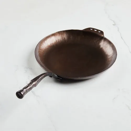 Smithey Carbon Steel Farmhouse Skillet, 12"