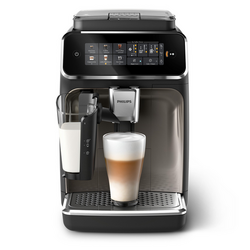 Philips 3300 Series Fully Automatic Espresso Machine with LatteGo Milk Frother  Our household uses this machine multiple times throughout the day whether for espresso, cappuccinos, lattes, or straight coffee